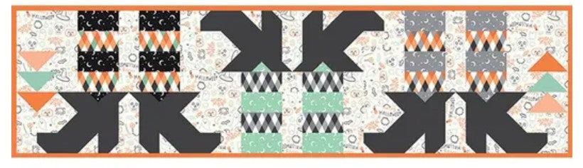 Witches Feet Table Runner Kit 14" x 54" – Frank and Friends Collection Ships April