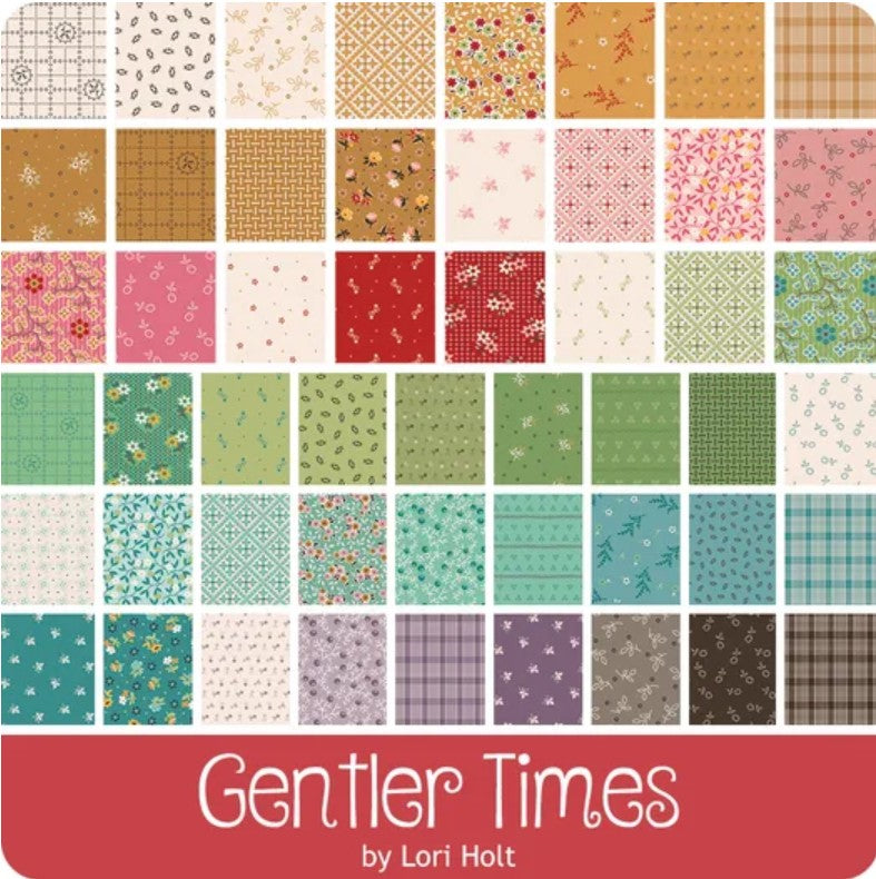 Gentler Times Half Yard Bundle Reservation By Lori Holt- Ships in July 2025