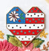 Sweet Freedom Heart Flag Magnetic Needle Minder