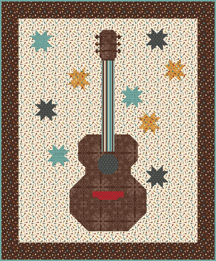 Cowboys Country Song Qulit Kit