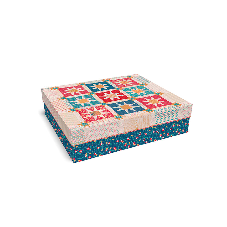 Reserve Now: Americana Spacious Skies Boxed Quilt Kit by Lori Holt