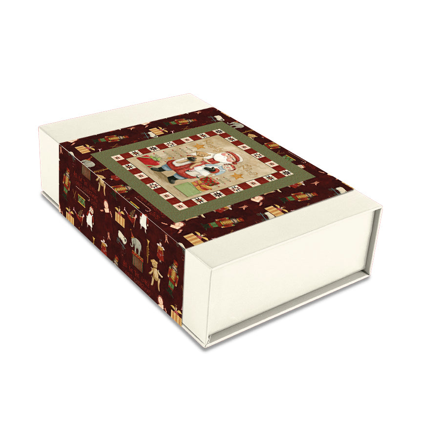 Reserve Now - Naughty or Nice Quilt Kit by Teresa Kogut