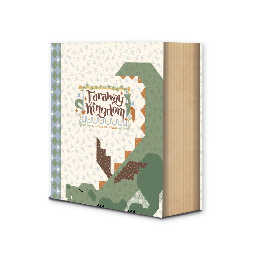 Ships in April- Faraway Kingdom Dragon Dreams Boxed Quilt Kit by Natalia Juan Abello for Riley Blake Designs   "40x50"