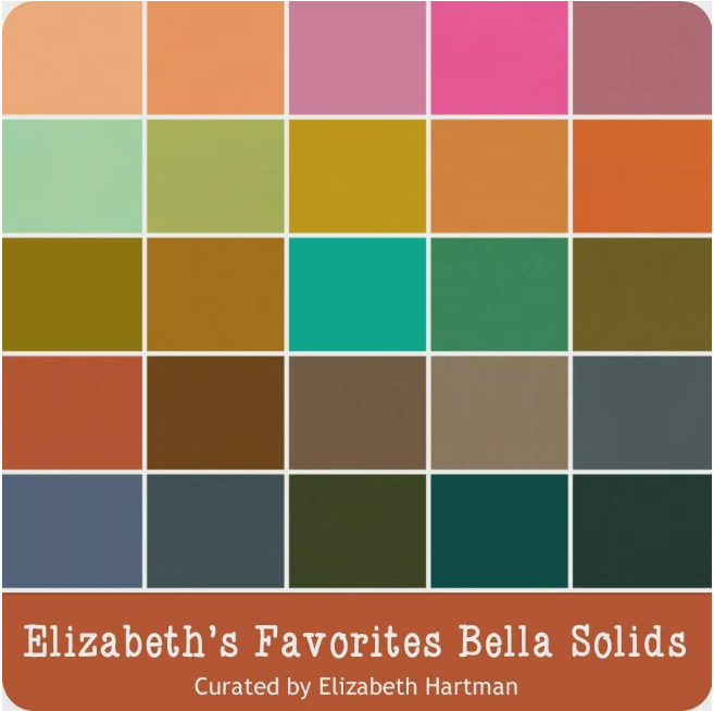 Koalas Quilt Kit by Elizabeth Hartman featuring Bella Solids Moda Fabrics 65 x 78