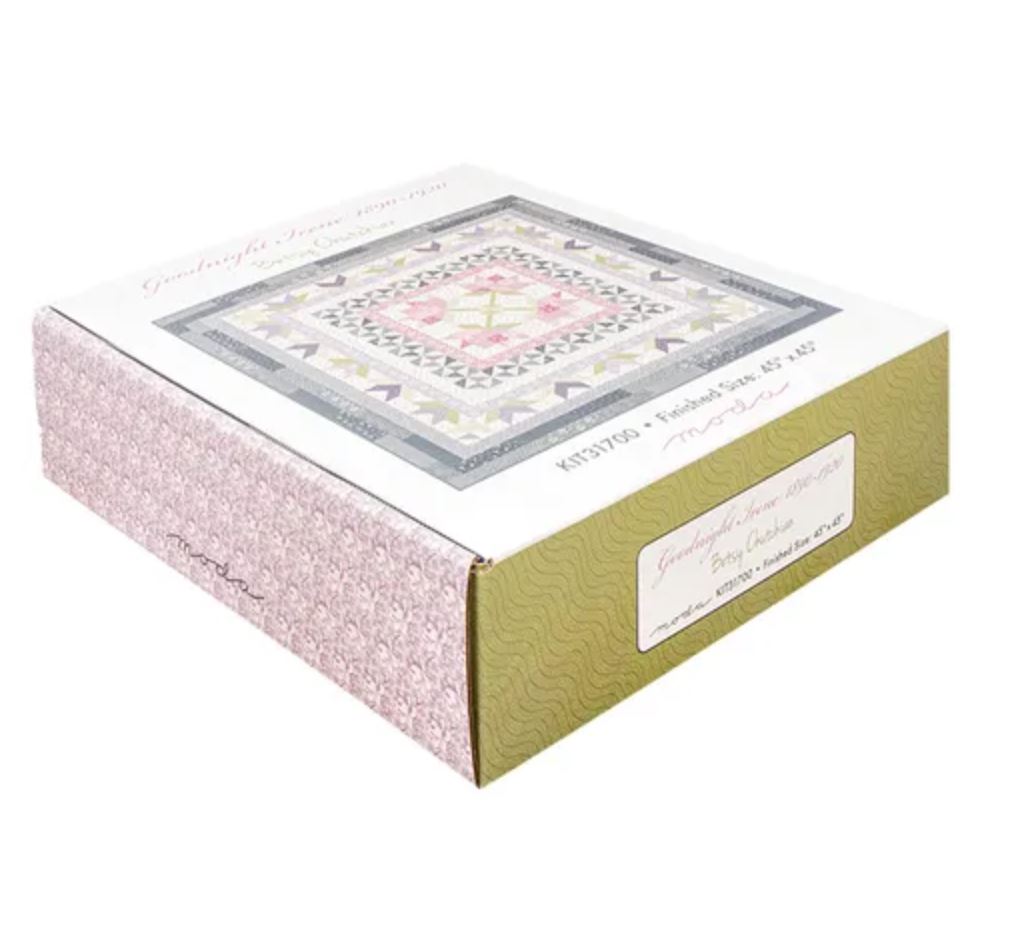 Lilacs and Roses Quilt Kit – Featuring Goodnight Irene by Betsy Chutchian