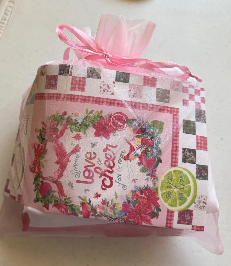 Love & Cheer -All Is Calm Quilt Kit – by Amarilys Henderson for Moda Fabrics -