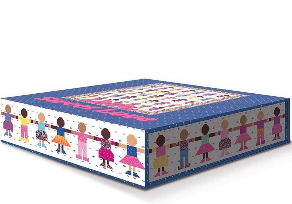 Love, Sweet Love Quilt Kit – Featuring Girl Pwr by Damask Love for Riley Blake Designs
