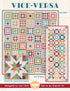 Vice-Versa Quilt Fabric Kit with Pattern Featuring Type-Ography by Lori Holt of Bee in my Bonnet 74.5" x 84.5"