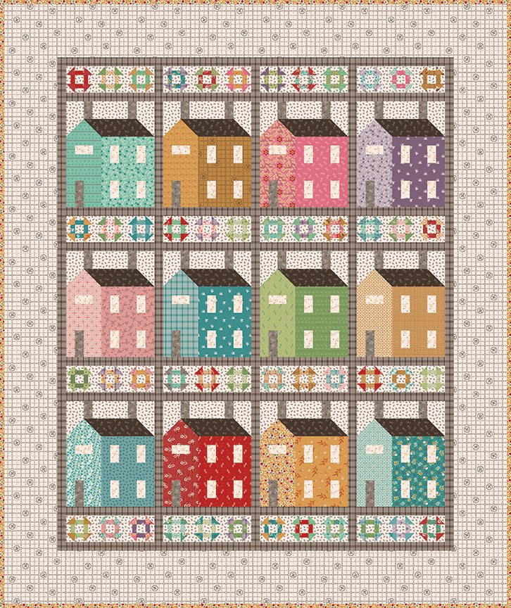 Prim Village Quilt Pattern Lori Holt of Bee in my Bonnet