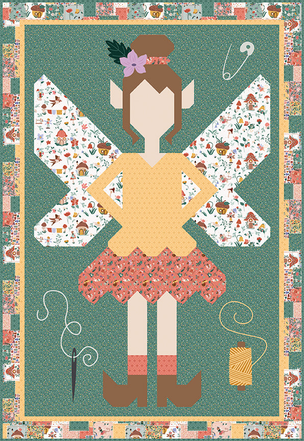 Thimbelina & the Sewing Fairies 10 Inch Stacker by Jennifer Long for Riley Blake- Expected Shipping is October (Copy)