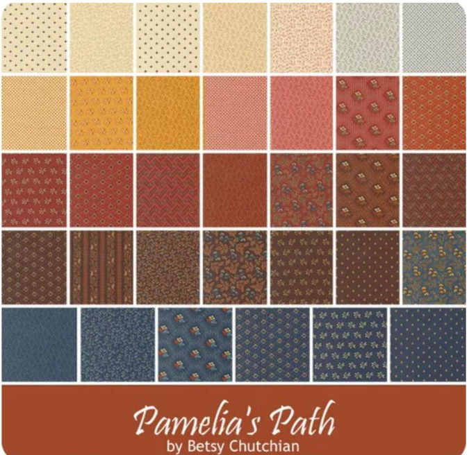 Preorder–Arriving Feb 2026 | Pamelia’s Path Fat Quarter Bundle (34 FQs) by Betsy Chutchian for Moda