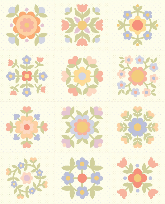 Preorder-Arriving Feb 2026 | Pastel Prairie Fat Quarter Bundle  (35 & Panel) by Heather Briggs from It's My Sew Quilty Life for Moda