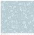 Peter Rabbit and Benjamin Bunny Panel Quilt Kit by Beatrix Potter- 57 1/2 by 57 1/2 Blue
