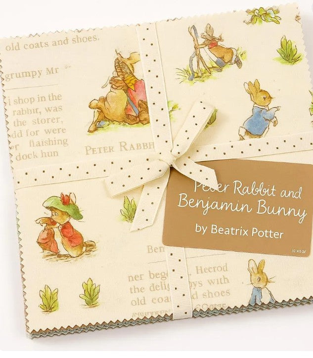 Peter Rabbit and Benjamin Bunny 10-inch Stacker Bundle Beatrix Potter -Ships January 2025