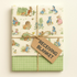 Flannel Receiving Blanket Kit - Peter Rabbit with Green Plaid Riley Blake