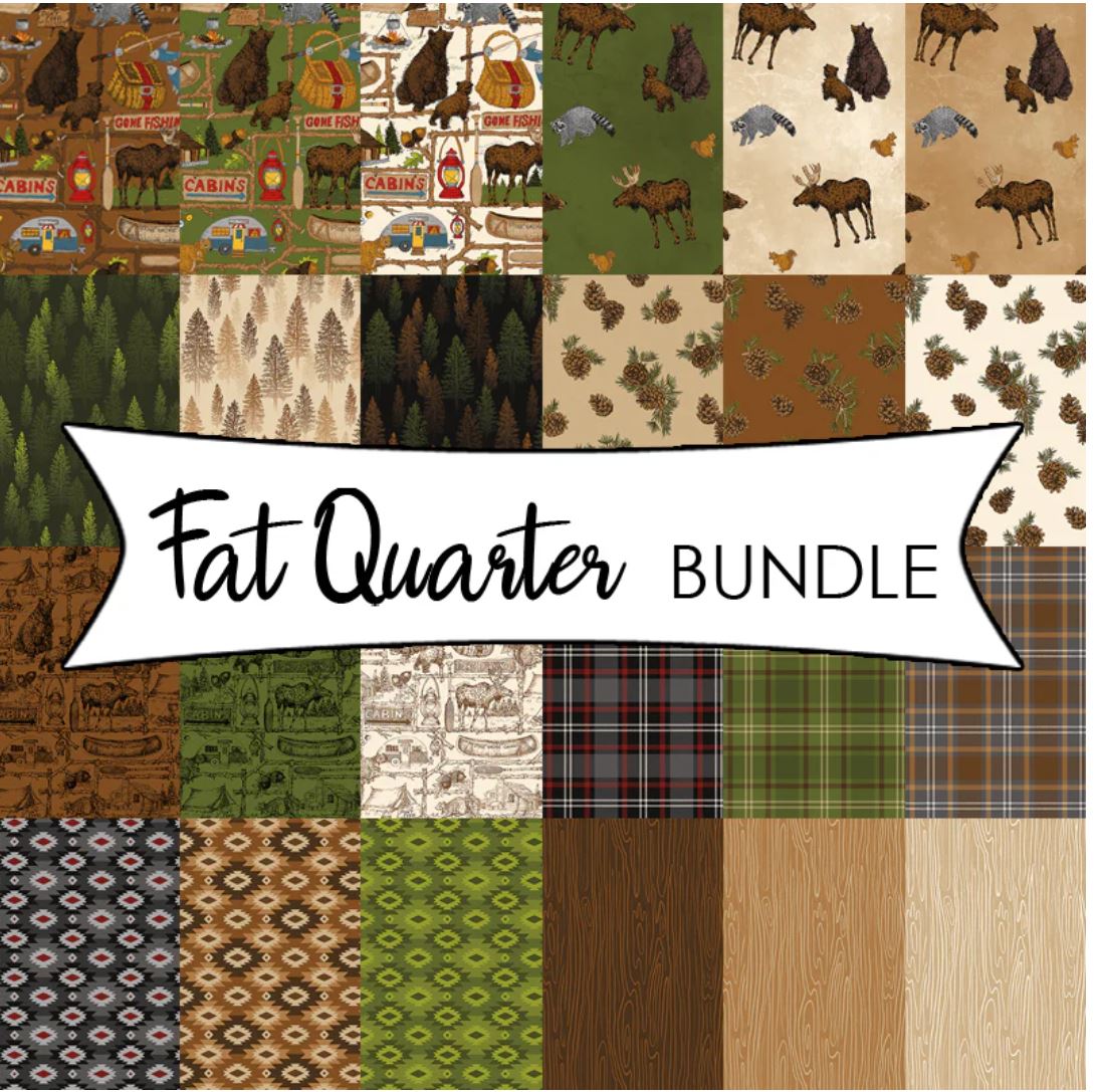 Pine Grove Fat Quarter Bundle by RBD Designers