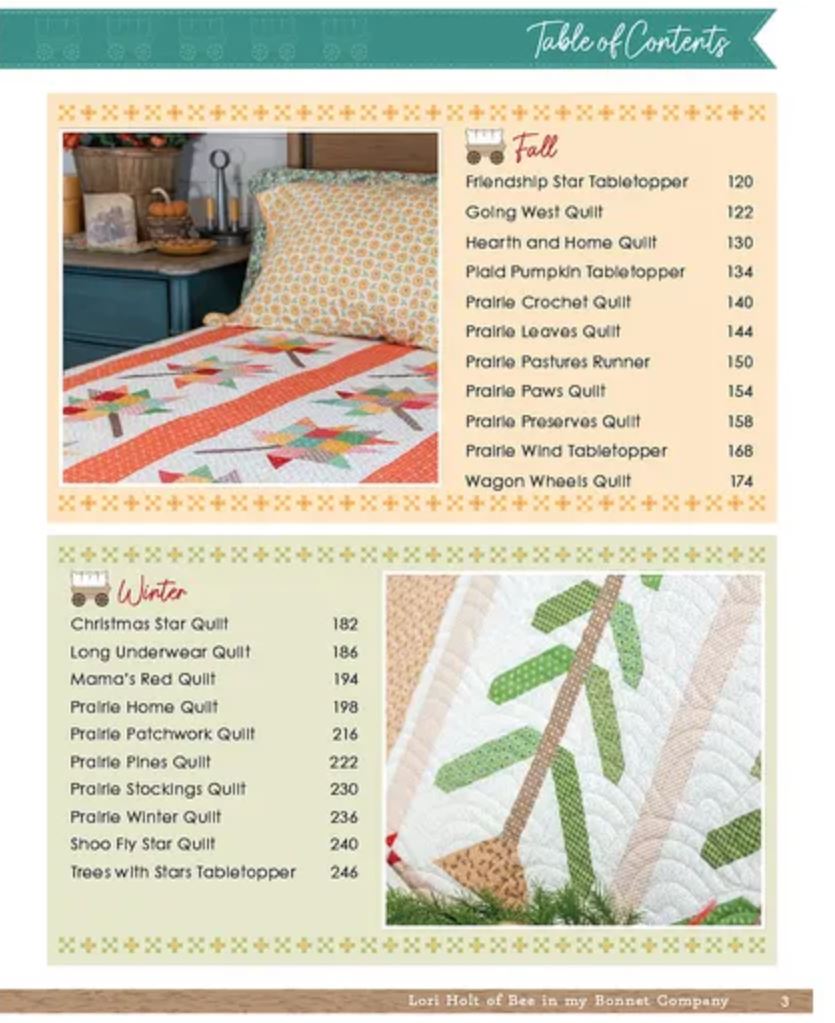 Prairie Home Quilt Book – Lori Holt of Bee in My Bonnet Co.