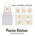 Prairie Kitchen Apron and Accessories Kit by Heather Briggs for Moda