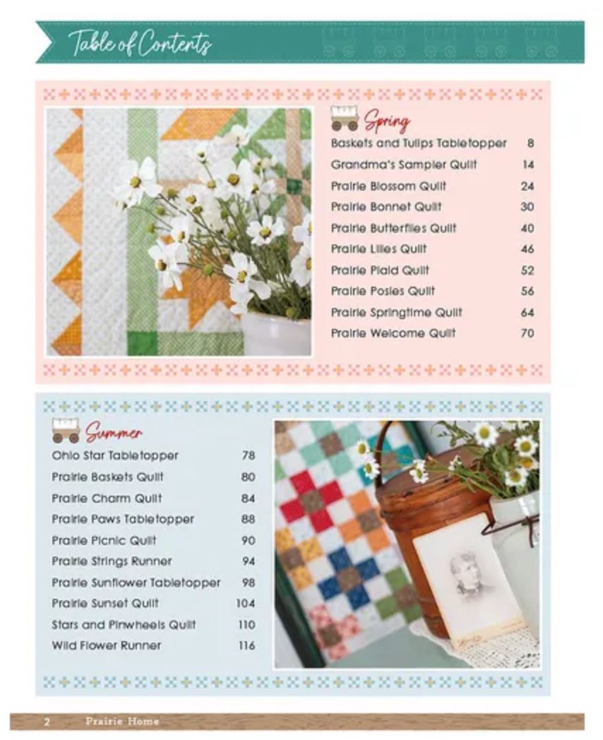 Prairie Home Quilt Book – Lori Holt of Bee in My Bonnet Co.