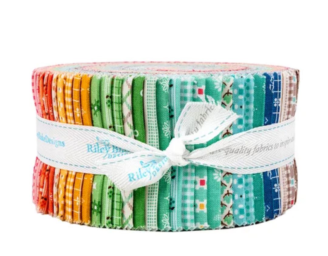 Prim 2.5" Rolie Polie – Lori Holt for Riley Blake Designs