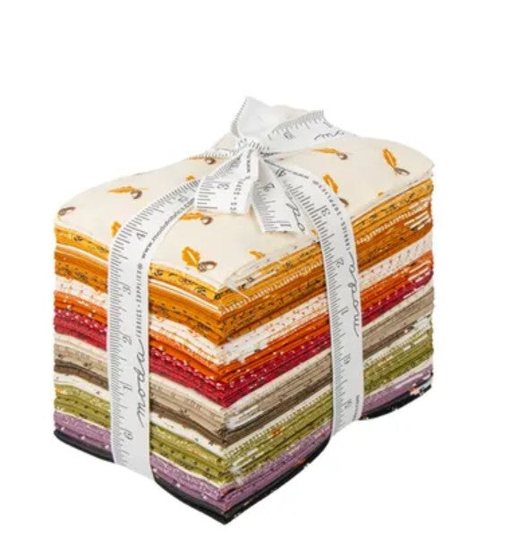 Pumpkin Spice Gatherings Fat Eighth Bundle - By Primitive Gatherings for Moda Fabrics - Shipping May 2025