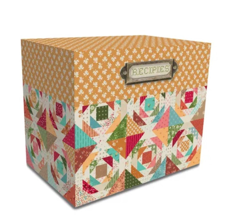 Arriving Soon -Pumpkin Spice Runner Kit Featuring Baked with Love by Lori Holt 34.5" x 84.5"  all packaged in a keepsake box.