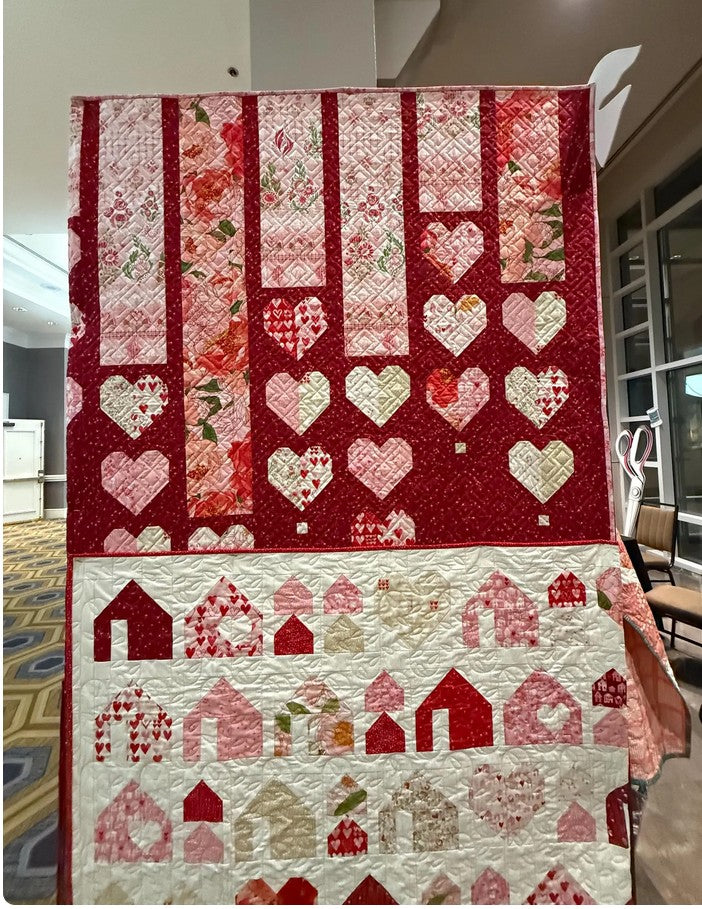 Raining Love on You Quilt Kit | 65” x 65” | Darling Peony by Robin Pickens for Moda Fabrics November/December Shipping