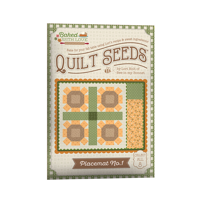 Baked With Love Quilt Seeds Full Set – 8 Pattern Bundle – Lori Holt for Riley Blake Designs – Preorder – Arriving July 2026