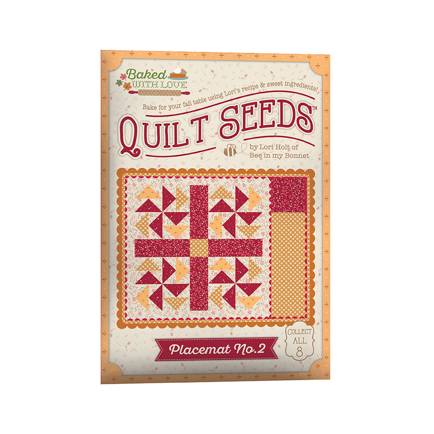 Baked With Love Quilt Seeds Full Set – 8 Pattern Bundle – Lori Holt for Riley Blake Designs – Preorder – Arriving July 2026