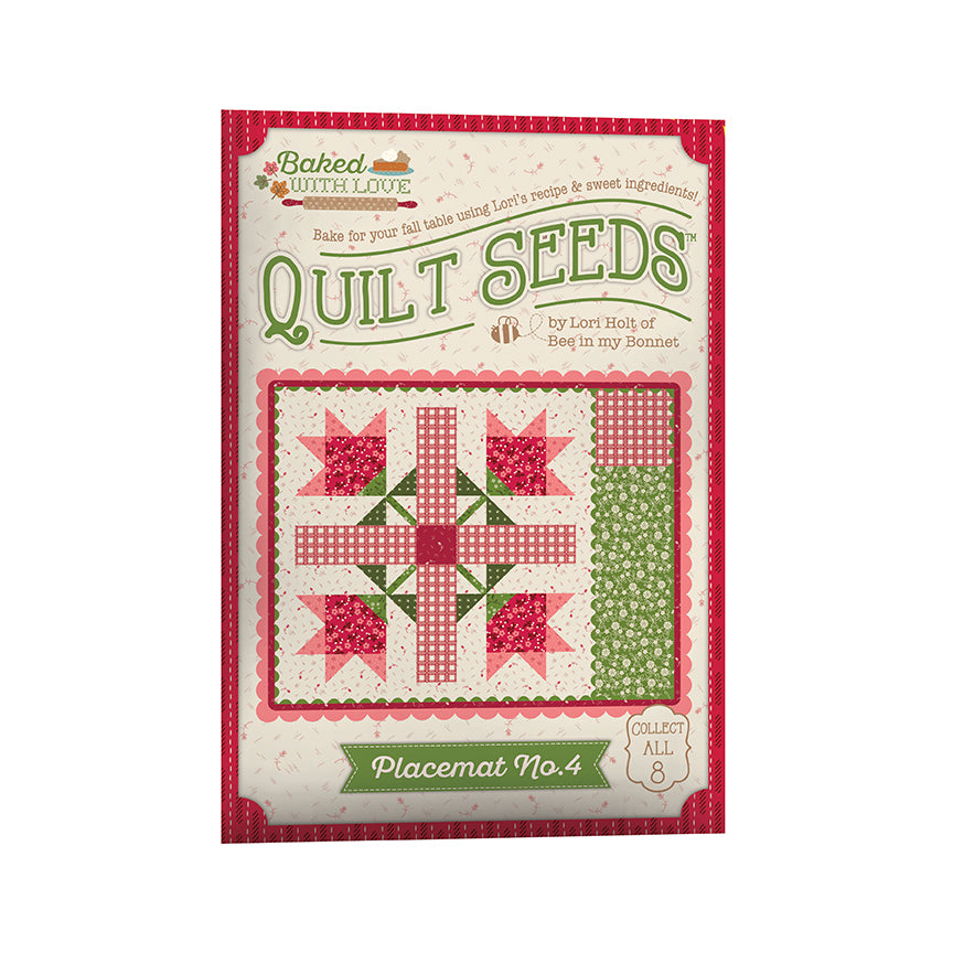Baked With Love Quilt Seeds Full Set – 8 Pattern Bundle – Lori Holt for Riley Blake Designs – Preorder – Arriving July 2026