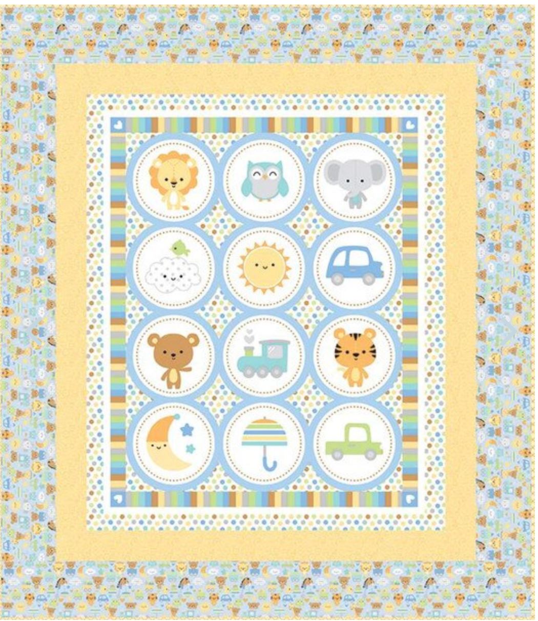 Special Delivery Panel Quilt Boxed Kit – A Cozy Welcome for Baby!