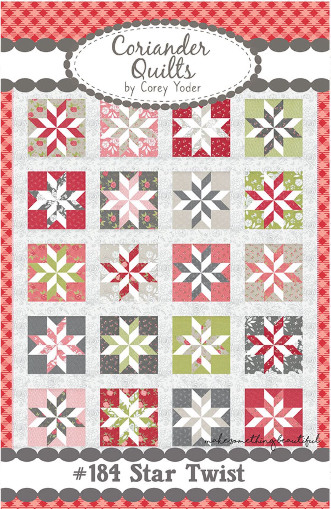 Star Twist Quilt Pattern – Coriander Quilts