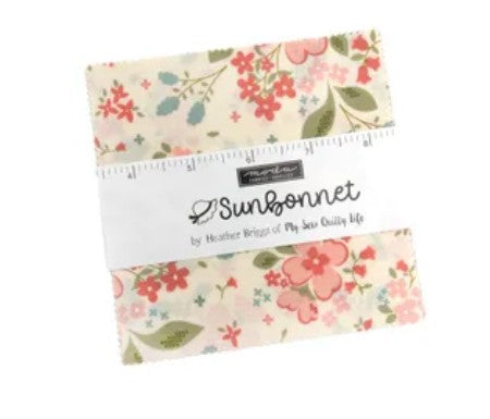 Sunbonnet Sunbonnet Charm Pack by My Sew Quilty Life - Shipping in September