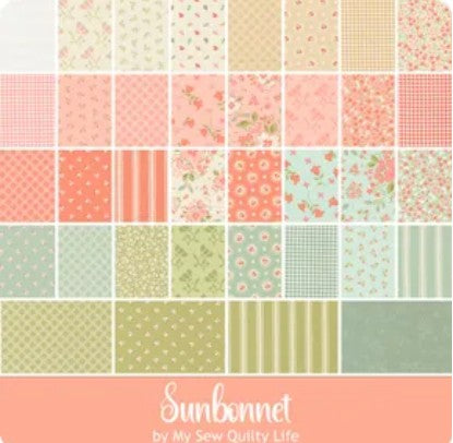 Sunbonnet Fat Eighth Bundle 36 Fat Eighths -Ships September 2025