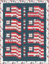 Sweet Freedom Heartland Quilt Kit by Beverly McCullough
