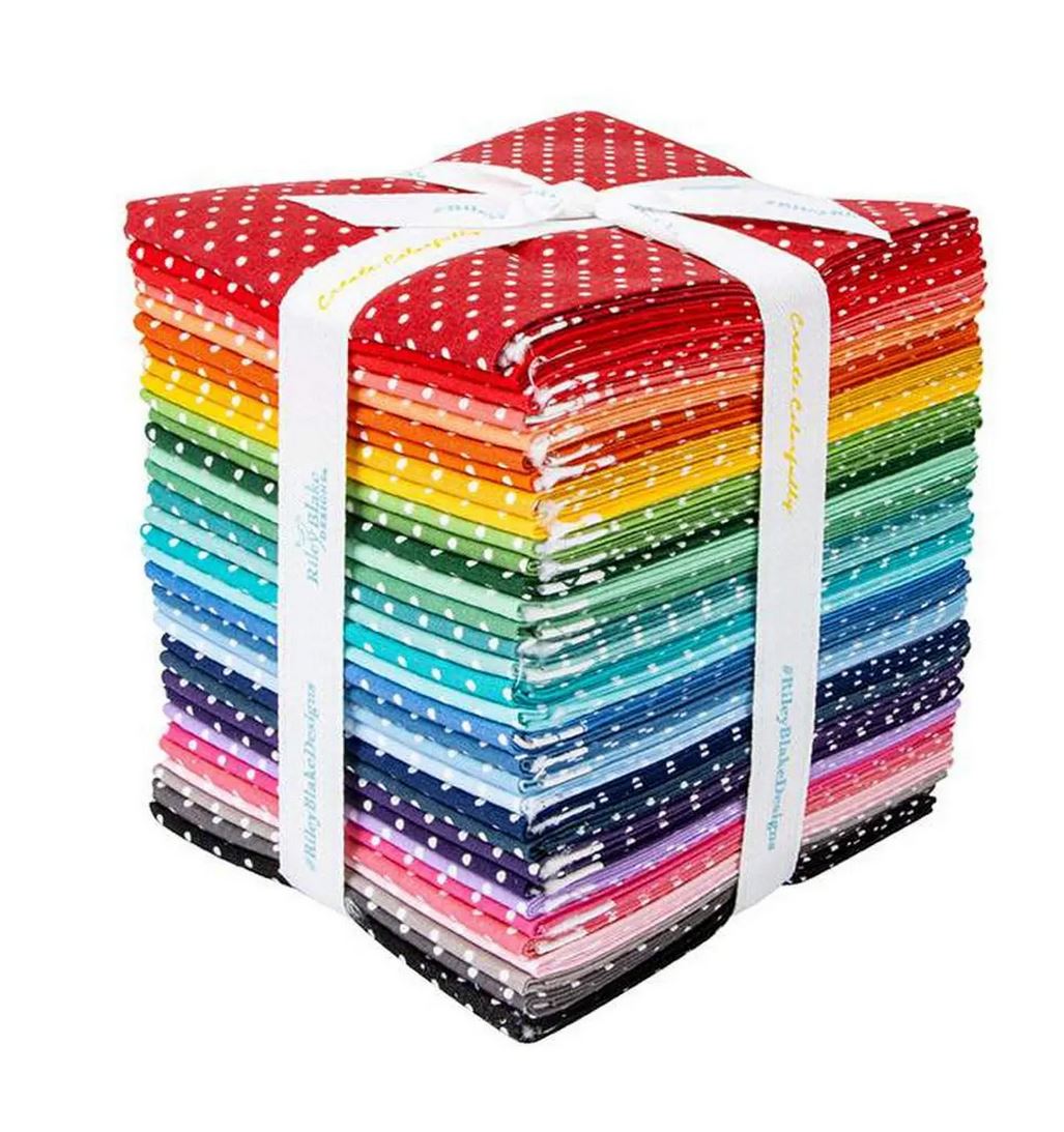 Swiss Dot Fat Quarter Bundle – Riley Blake Designs