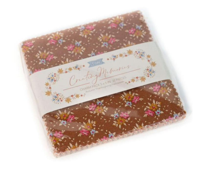 Tilda Fabrics Autumn Creating Memories 5 Inch Charm Pack