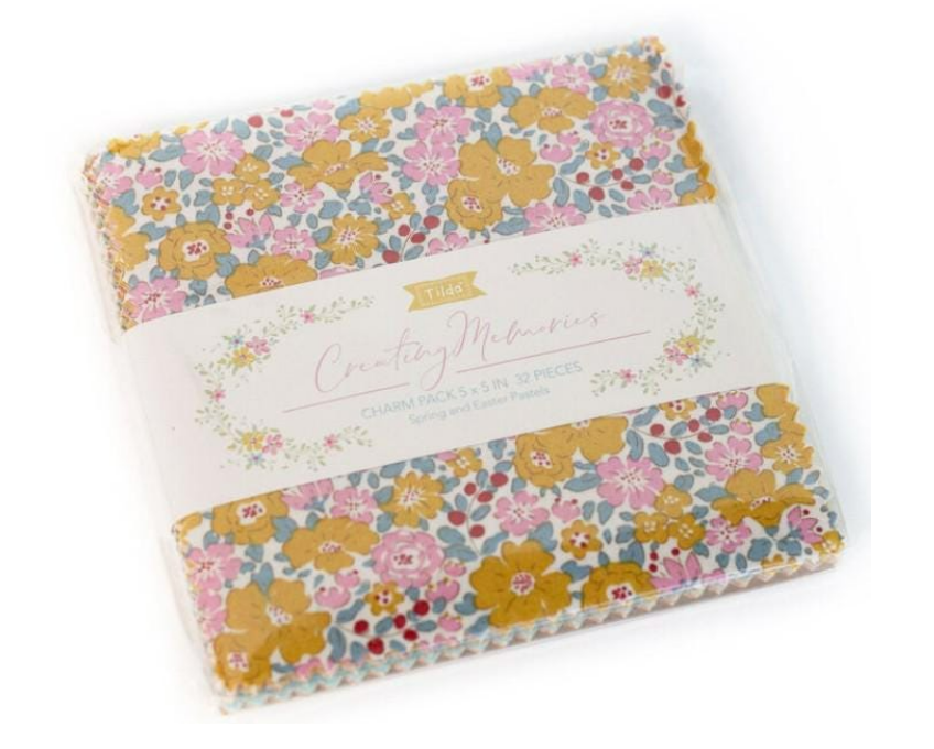 Tilda Fabrics Spring Creating Memories 5 Inch Charm Pack