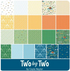 Two by Two Fat Quarter Bundle – 21 Pieces – Cayla Naylor for Riley Blake Designs