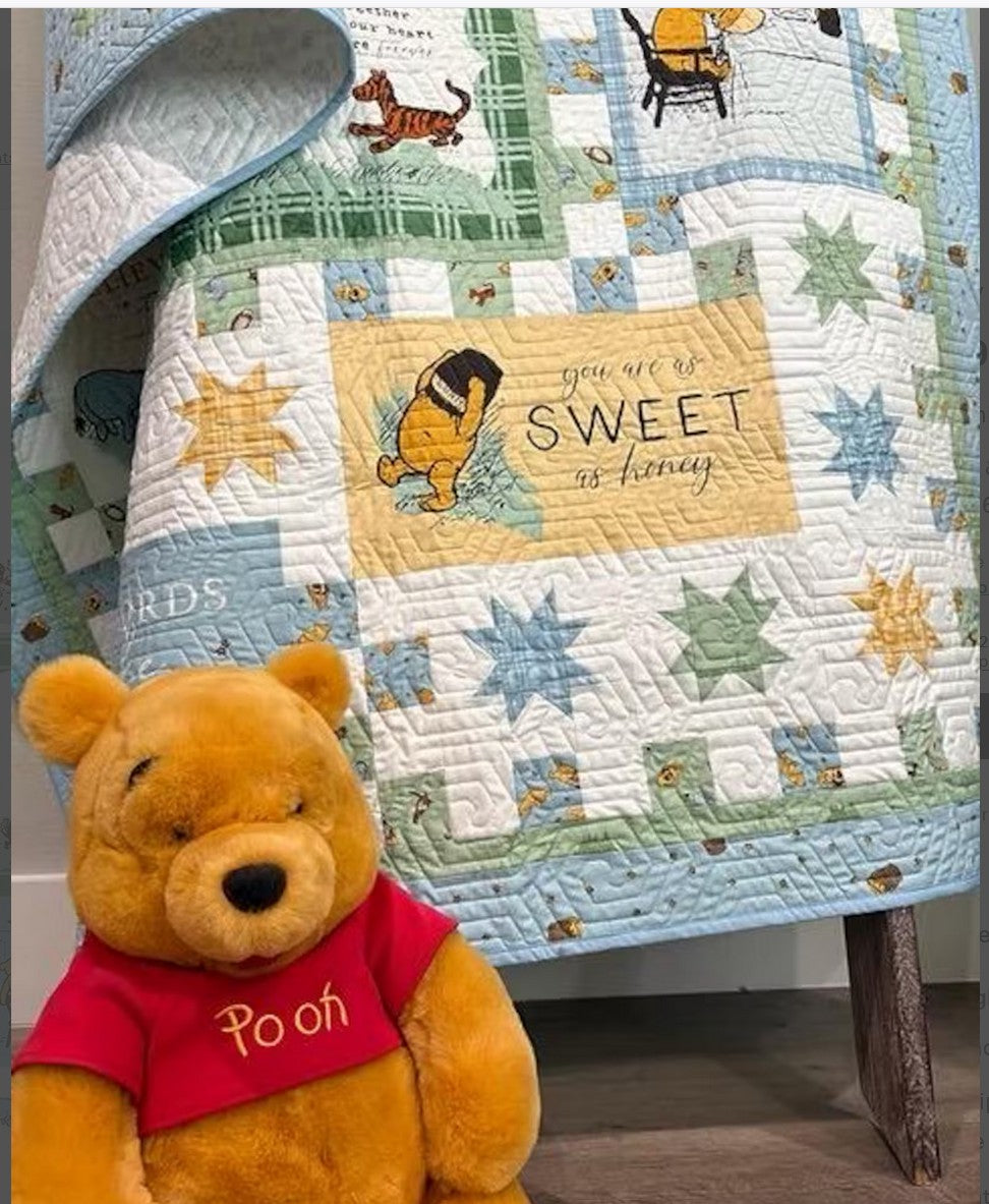 Honey & Friends Adventure – Winnie the Pooh Quilt Kit | 52” x 60”