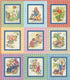 American Jane - Framed Innocence panel quilt kit- finishes  44x50