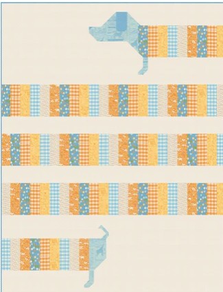 All Wrapped Up Quilt Kit featuring Animal Park Fun by Stacy Iest Hsu- January 2026