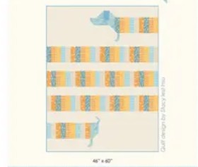 All Wrapped Up Quilt Kit featuring Animal Park Fun by Stacy Iest Hsu- January 2026