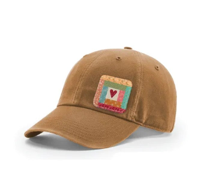 Coming Soon- Baked with Love Leather Patch Baseball Hat by Lori Holt