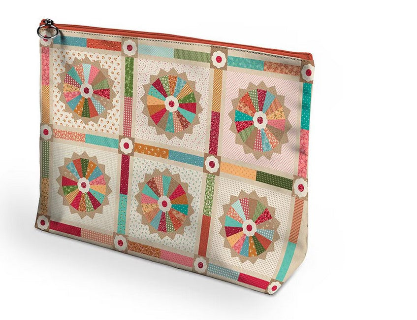 Coming Soon- Baked with Love Vinyl Zipper Project Bag -Lori Holt of Bee in My Bonnet #ST-50225