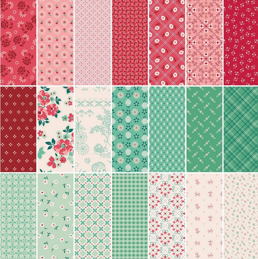 Berry & Sage 108" Wide Back Bouquet Latte by Lori Holt for Riley Blake Designs – Sold by the Yard – Preorder Shipping in March (Copy)