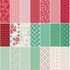 The Berry Baskets Table Topper or Baby Quilt Boxed Quilt Kit (36x36) by Lori Holt of Bee in my Bonnet