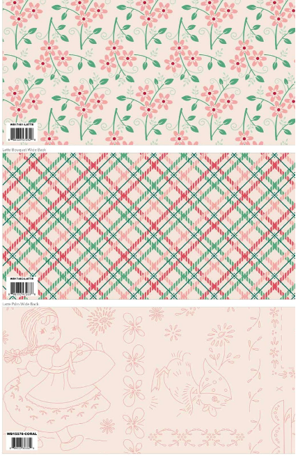 The Berry Baskets Table Topper or Baby Quilt Boxed Quilt Kit (36x36) by Lori Holt of Bee in my Bonnet