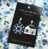 Camille Roskelley / Block & House Zipper Pulls Charms - Nantucket, Summer, Dwell, Shoreline
