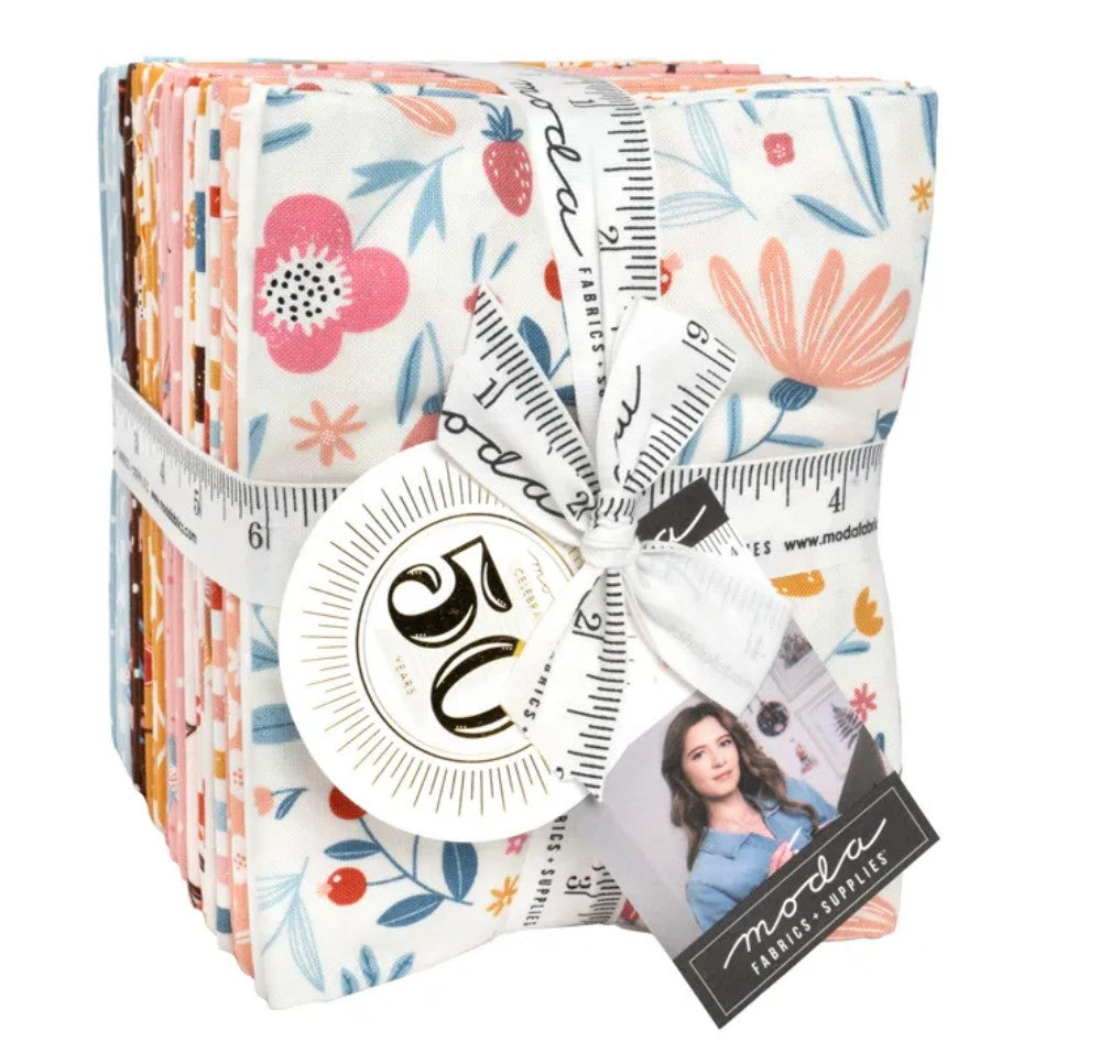 Blossoms and Blooms Fat Quarter Bundle by Elena Amo for Moda Fabrics Includes 31 Fat Quarters Ships in October 2025